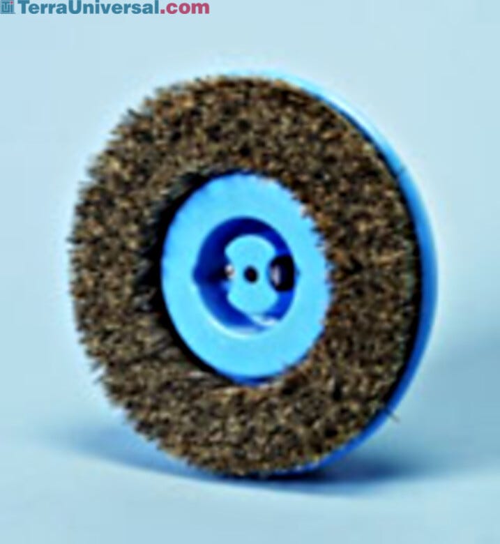 Lower Rotary Fiber Brush for Motorized Shoe Cleaner | 1784-07 displayed