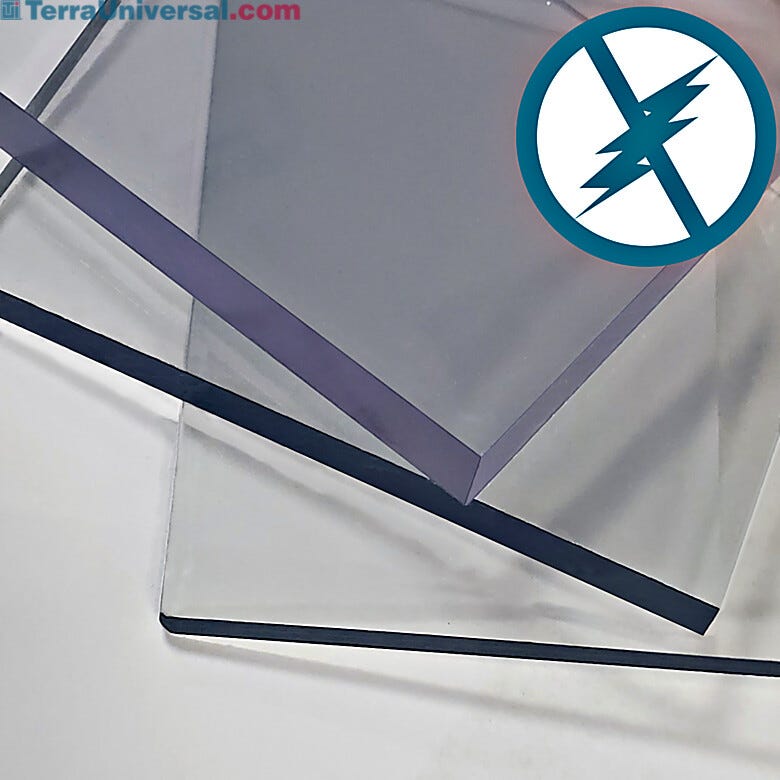 Static Dissipative PVC sheet, 8 mm thickness, clear | MA01779 displayed | MA01842 displayed | MA04178 displayed | MA04180 displayed | MA04182 displayed | MA04184 displayed | MA06967 displayed | MA07444 displayed | MA07662 displayed
