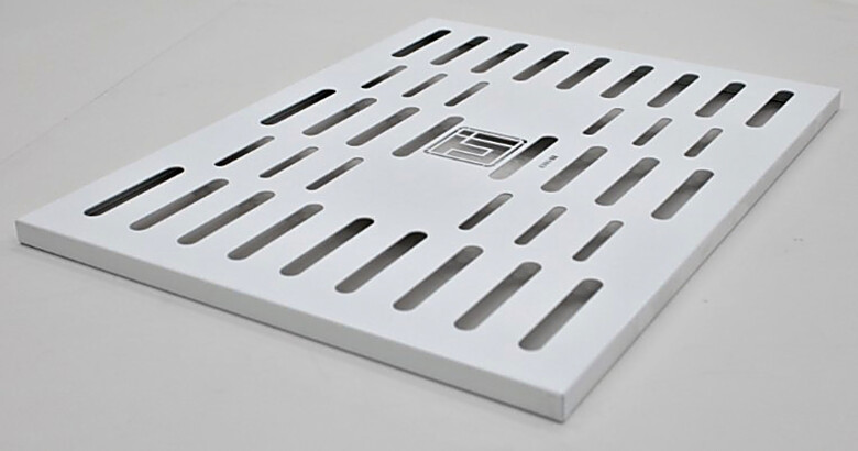 Powder Coated Steel Left Side Perforated Shelf  |  4101-88 displayed