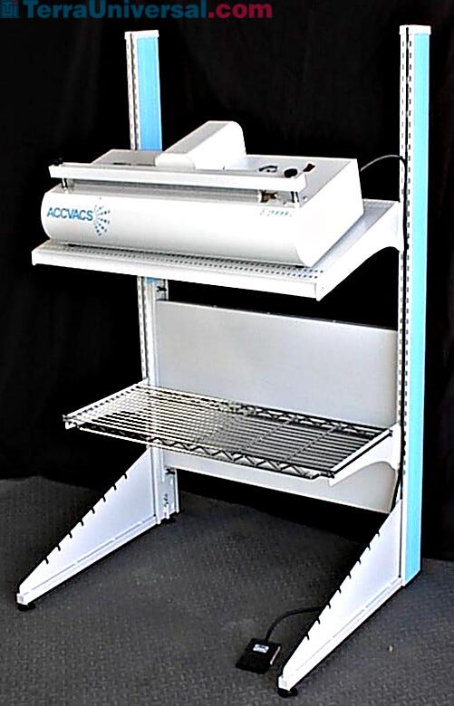 Adjustable stand for ergonomic sealing station | 4053-15 displayed