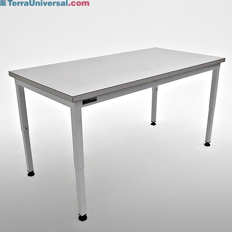 Cleanroom-compliant construction with sealed laminate, powder-coated base  |  1722-00 displayed
