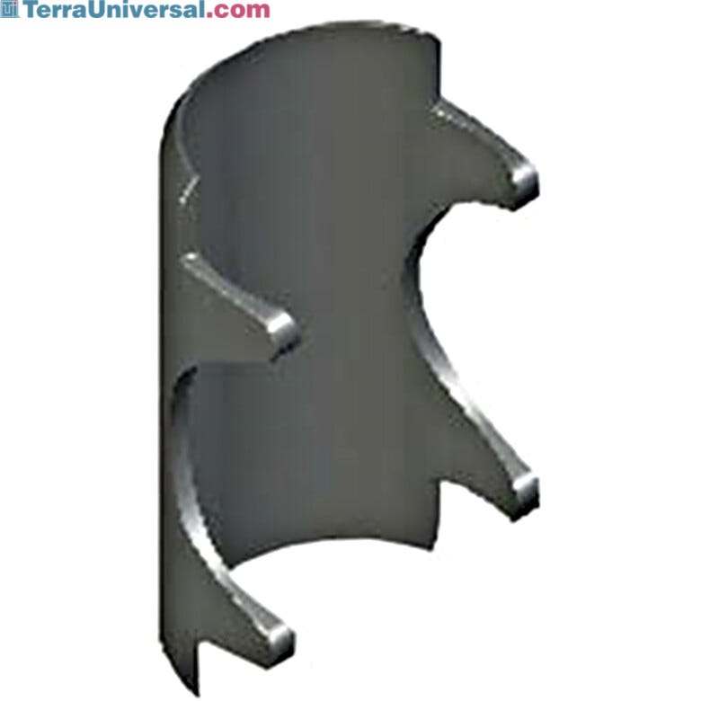 Adjustable ESD sleeve for wire shelves | 1571-01 displayed