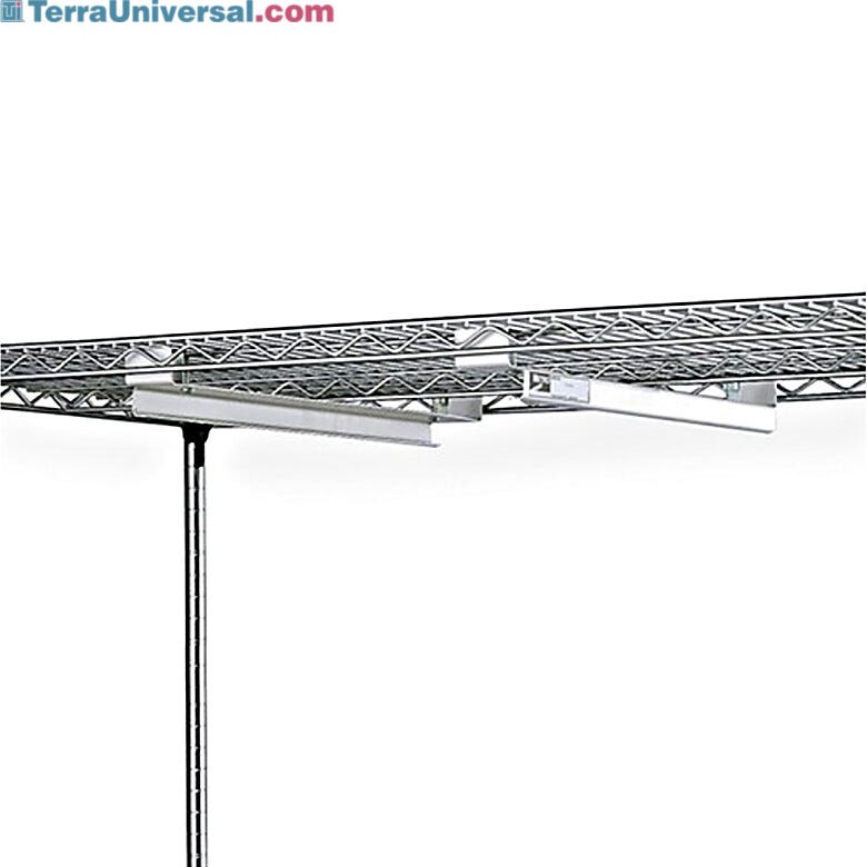 Adjustable Undershelf Slides for 24 Inch Wire Shelf