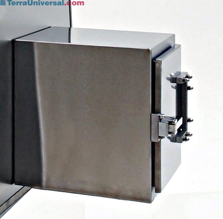 Provide a buffer space for sample or material transfer | 1702-10C displayed