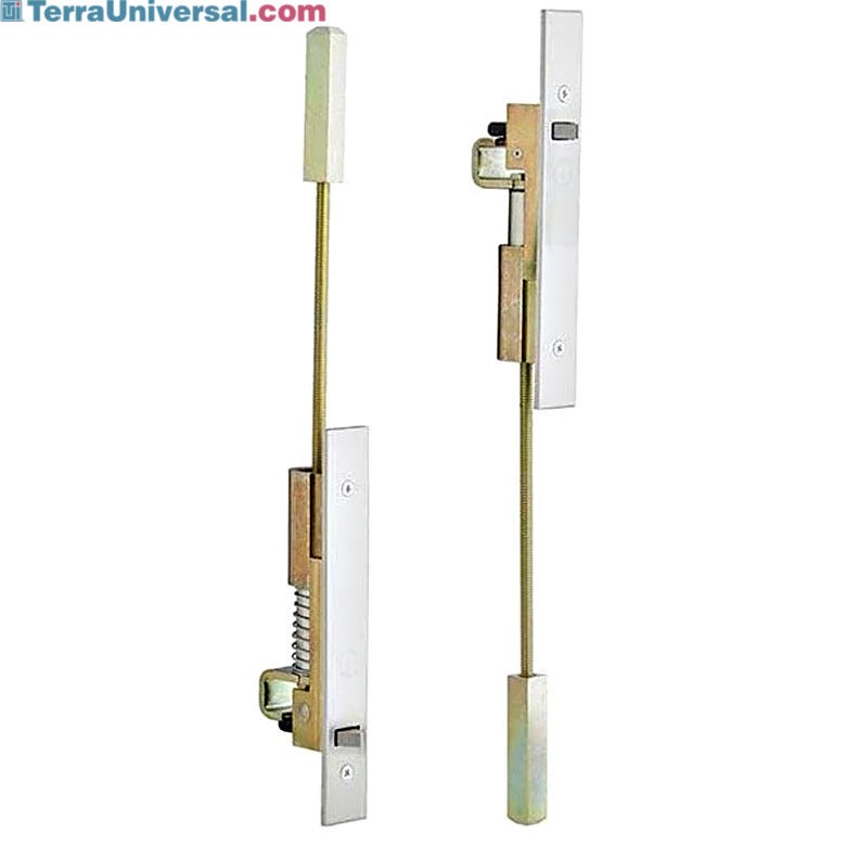 Bring effortless security to double metal door applications, with hands-free automatic bolt action that enages and retratcs with the door  |  5050-14 displayed