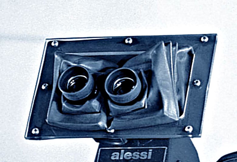 Bellows eyepiece for microscopes | 1681-53 displayed