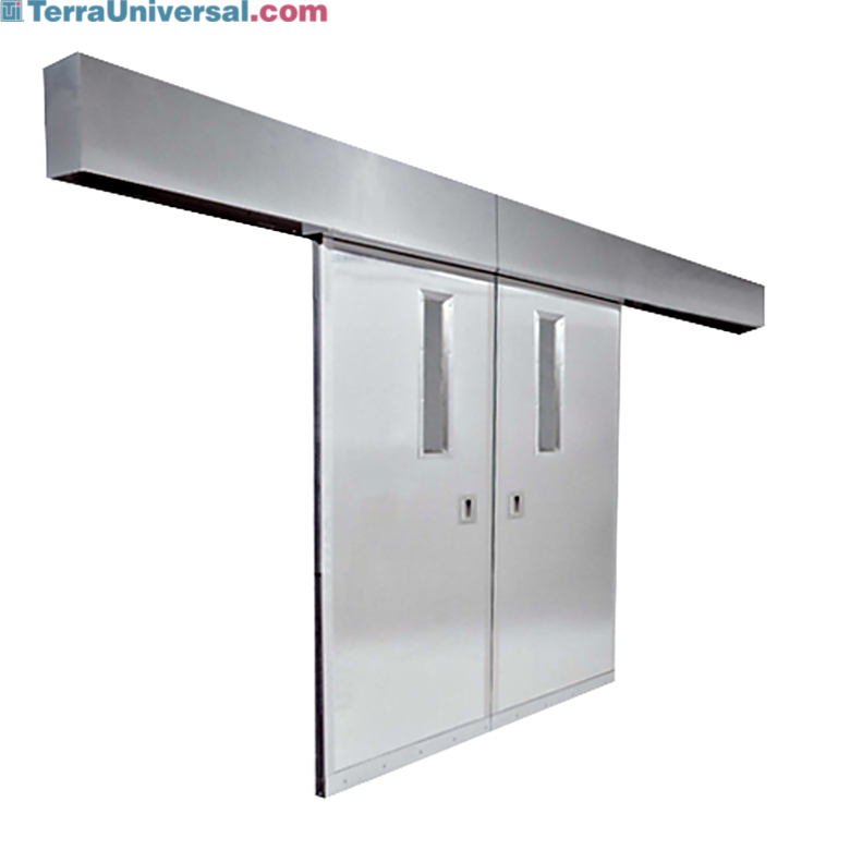 90-minute fire-rating door constructed of stainless steel for ultimate protection and cleanliness | 6710-56 displayed