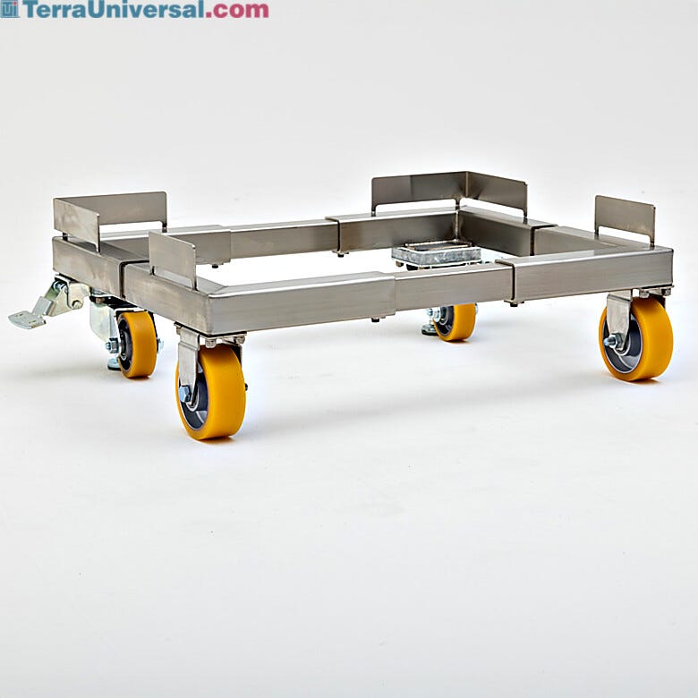 Allows for any cleanroom appliance to be easily transportable while also maintaining strict cleanliness protocols | 1403-71 displayed