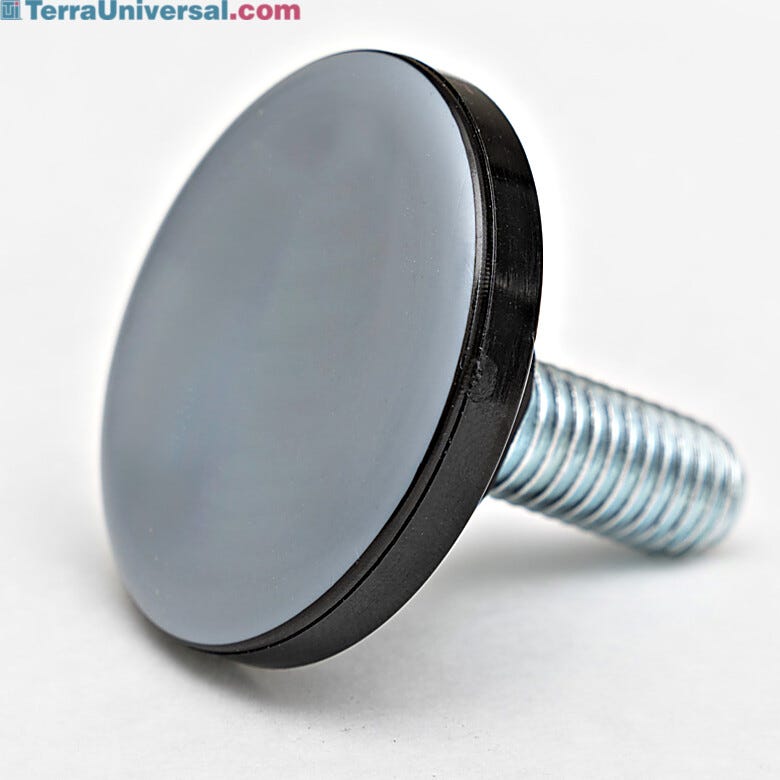 BioSafe Sliding glide PTFE glide allows for easy sliding of equipment across the floor.  |  2807-07 displayed