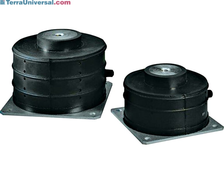 Pneumatic absorber mount helps reduce vibration.  |  1569-00 displayed