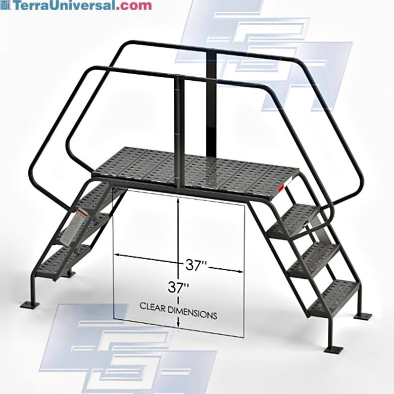 OSHA C003 4-Step Crossover with 24