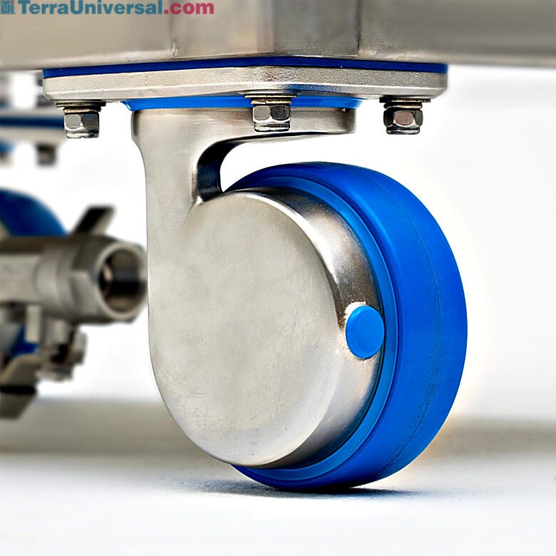 Equip casters to carts or other appliances for sterile applications  |  2807-85 displayed