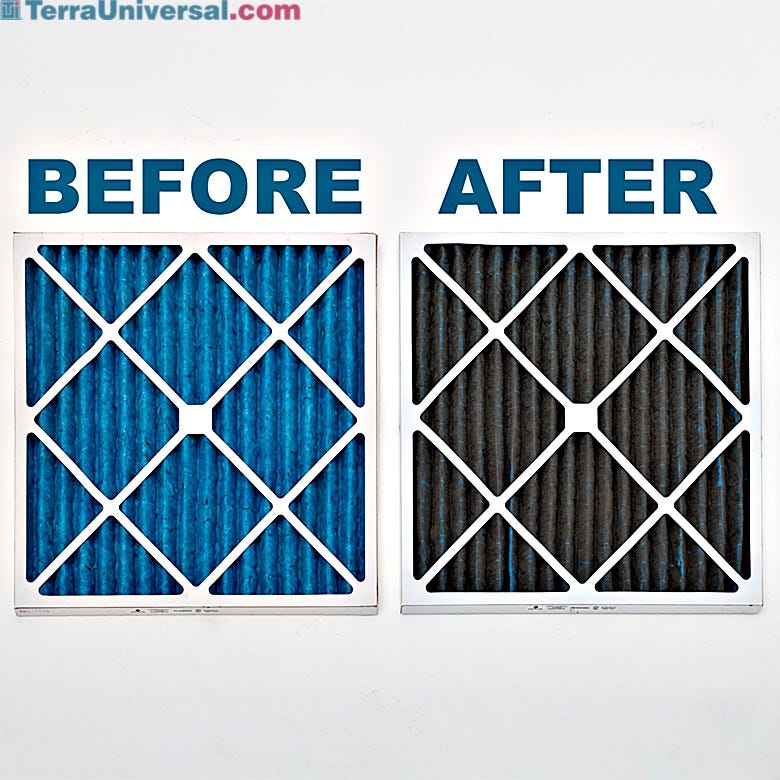 MERV 7 Pre-Filter, airflow, 19.5