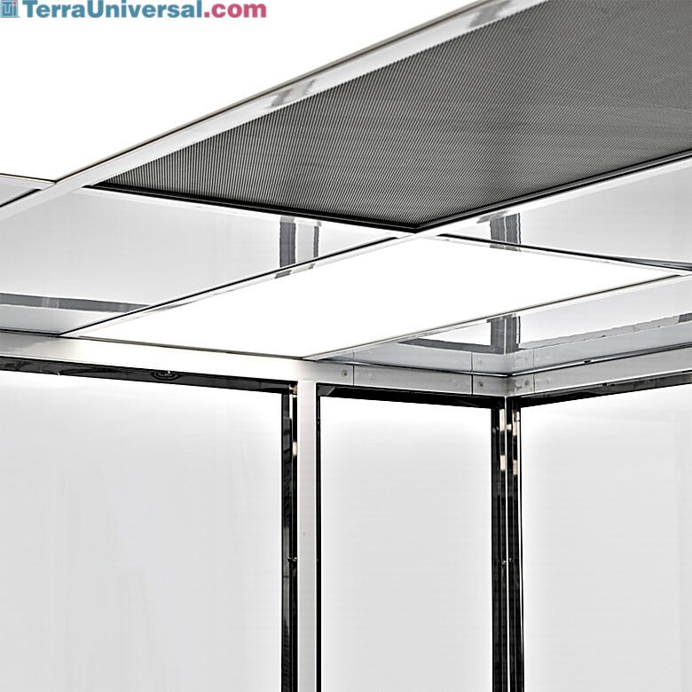 2'W x 4'D LED panel mounted in Terra Universal Cleanroom  |  3800-41 displayed