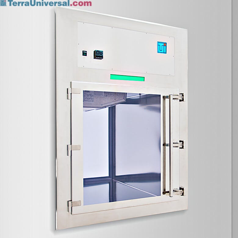 Refrigerated Smart™ Pass-Through Chamber provides a stable temperature down to 5°C to protect sensitive materials | 2635-10B-2-316-R displayed