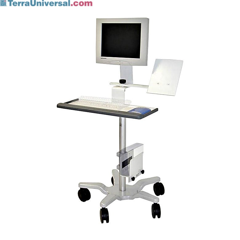 GCX Medical Computer Carts makes it easy for healthcare providers to integrate information and technology in existing medical spaces  |  9600-76 displayed