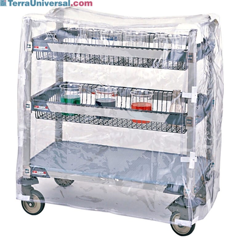 Clear vinyl cart cover  |  1533-26 displayed
