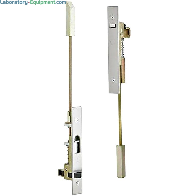 Constant latching keeps the inactive door locked at the top and bottom until the active door opens, triggering automatic bottom-bolt release  |  5050-15 displayed