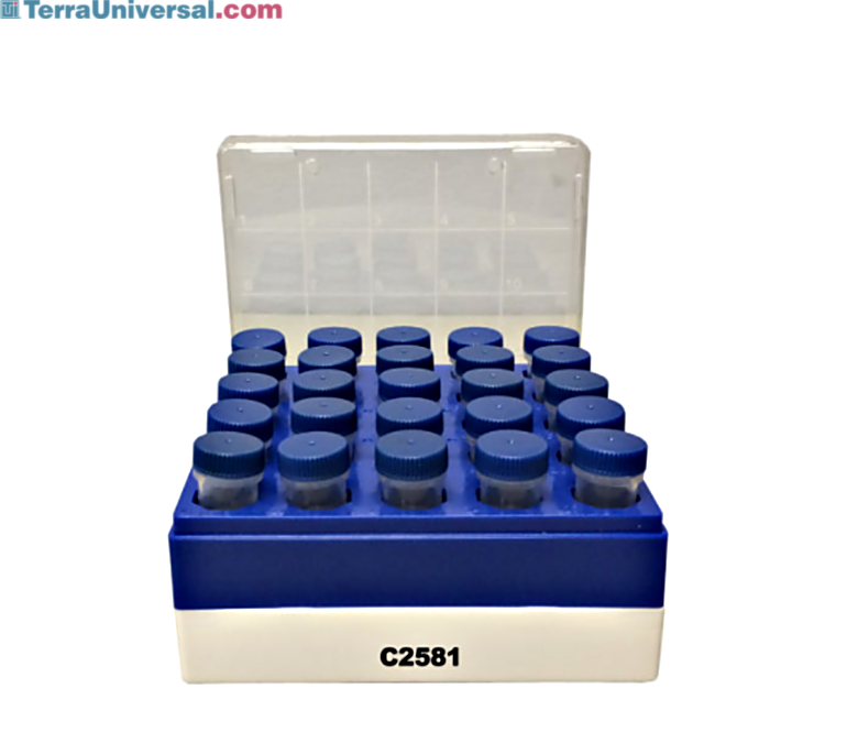 Fully autoclavable cryogenic storage box with pull-off lid by MTC Bio