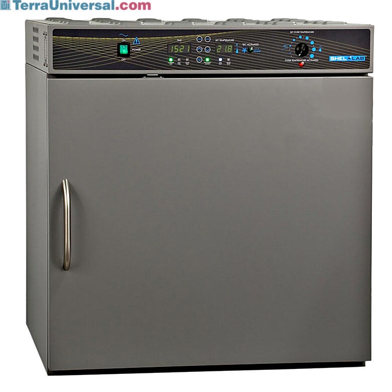 Energy efficient undercounter refrigerated drosophila incubator for fruit fly incubation includes 2 shelves | 3901-30 displayed