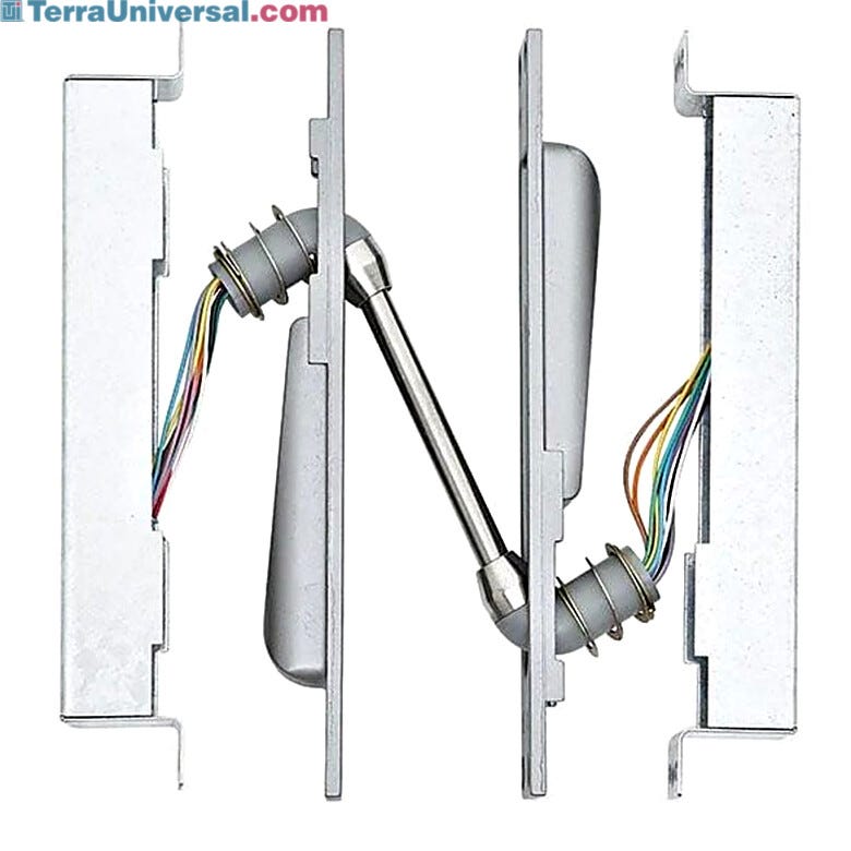 Discreet, durable, and built for demanding environments, EPTs deliver seamless power and signal transfer across the door-frame connection | 5050-11 displayed