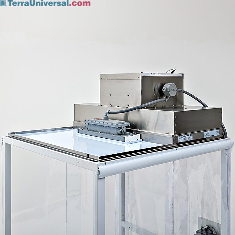 Explosion-proof FFU and LED light are housed in stainless steel and have potted wiring | 9999-ExplosionProof displayed