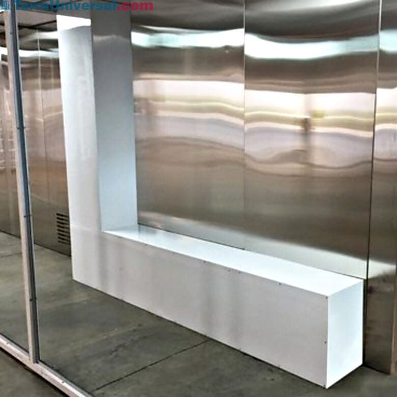 Cleanroom Containment Exhaust Plenum for negative pressure applications | 6603-08 displayed