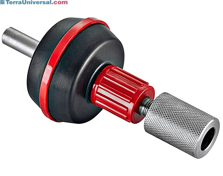 IKA FK 1 Flexible coupling required for stirring applications using glass stirring rods; compatible with EUROSTAR and RW Series Overhead Stirrers | 6926-21 displayed
