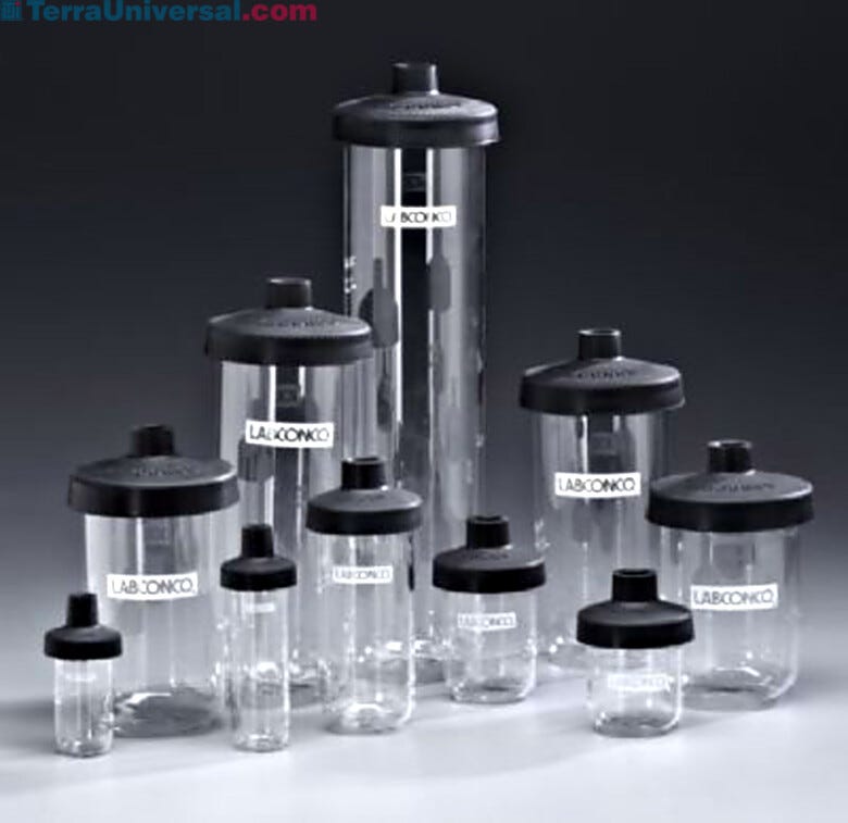 Attach with adapters to valve ports on Labconco Drying Chambers and Manifolds  |  3647-88 displayed
