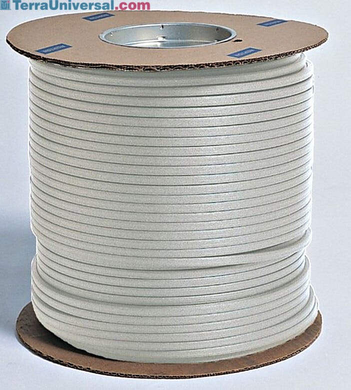 Closed-cell PVC foam gasketing withstands dry environment inside desiccators  |  1100-26 displayed