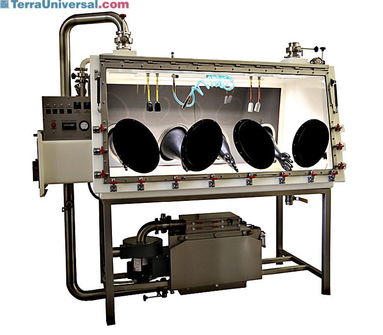 SEA-III Class III Biological Safety Cabinet 4 Port Glovebox  |  5607-27 displayed
