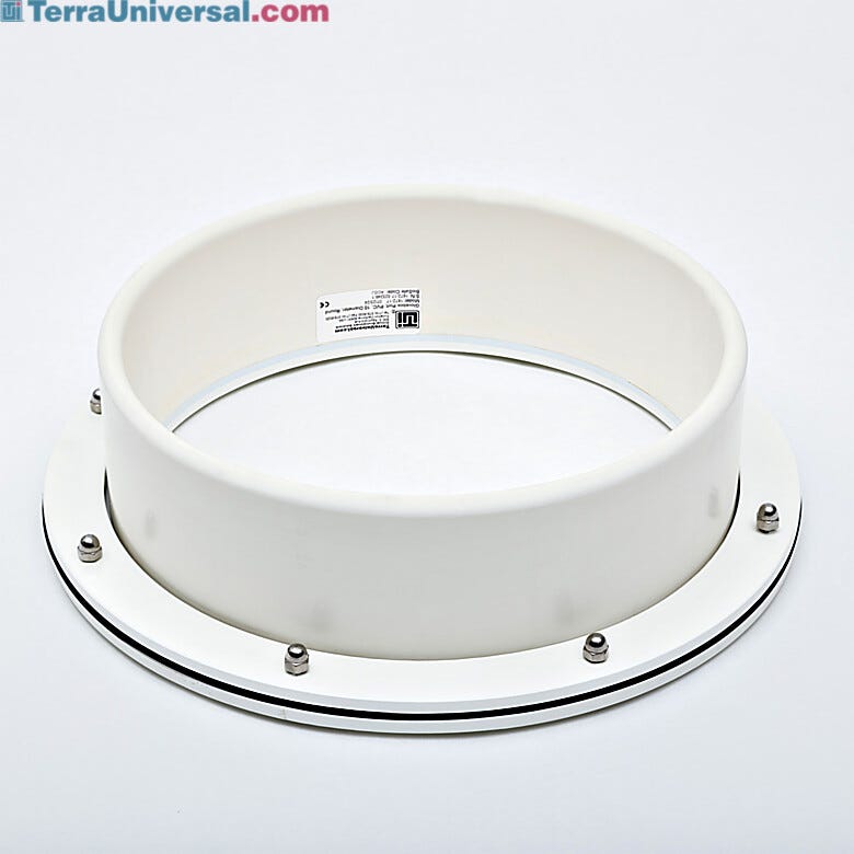 PVC Round Glovebox Port | 1672-17 displayed