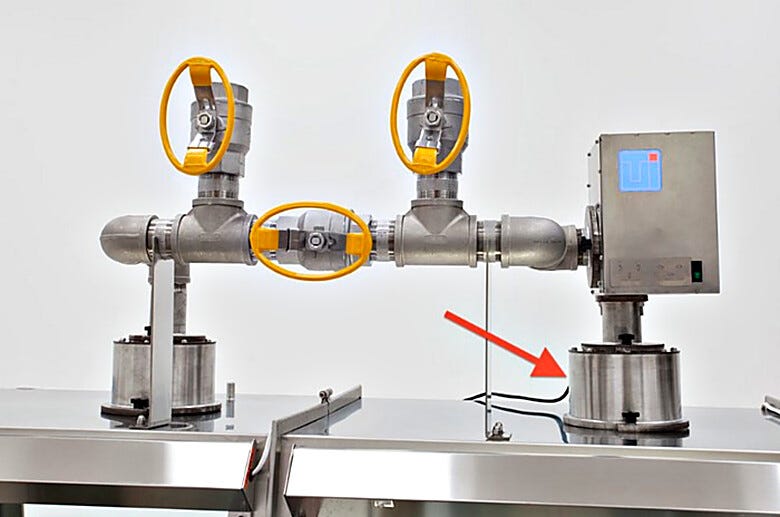Enhances cleanliness by removing pharmaceutical powders, aerosols and most microbial contaminants  |  3306-72-SS displayed