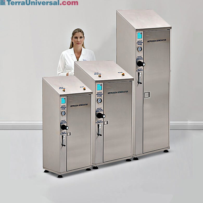 Choose among 3 different sizes of portable nitrogen generator designs to meet your N2 requirements. Suitable for both industrial and commercial applications.