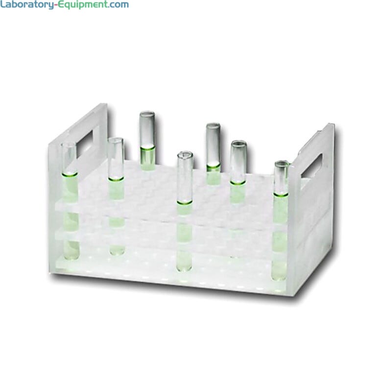 H1000-MR-T14 MAGic Tube Rack by Benchmark Scientific for 72 x 14 mm culture tubes; compatible with Incu and Orbi-Shaker models  |  2823-32 displayed