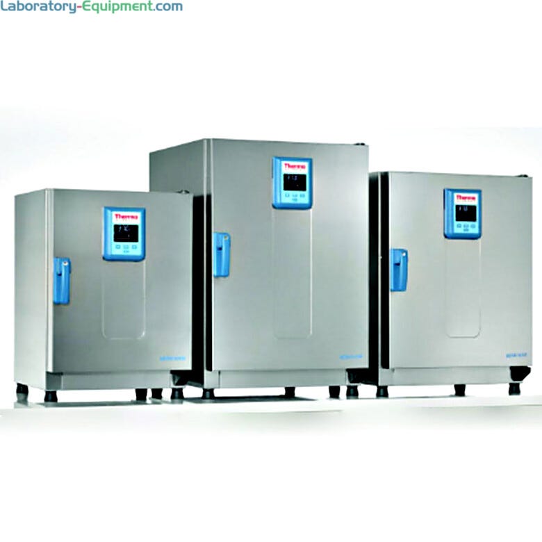 Heratherm Advanced Protocol Security Microbiological Incubators by Thermo Fisher Scientific feature a 140°C decontamination cycle, lockable doors and audible al  |  3616-PP-01 displayed