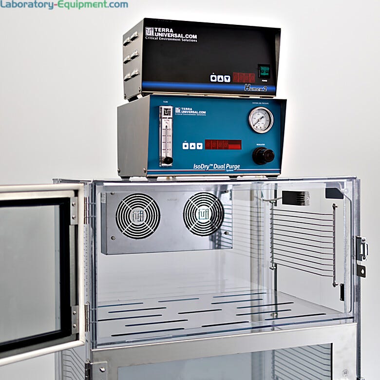 The Humiccator upgrade achieves precise humidity control  |  9081-04 displayed