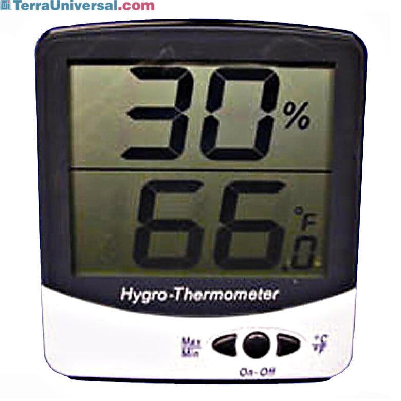 Digital hygro-thermometer. | 5401-15 displayed