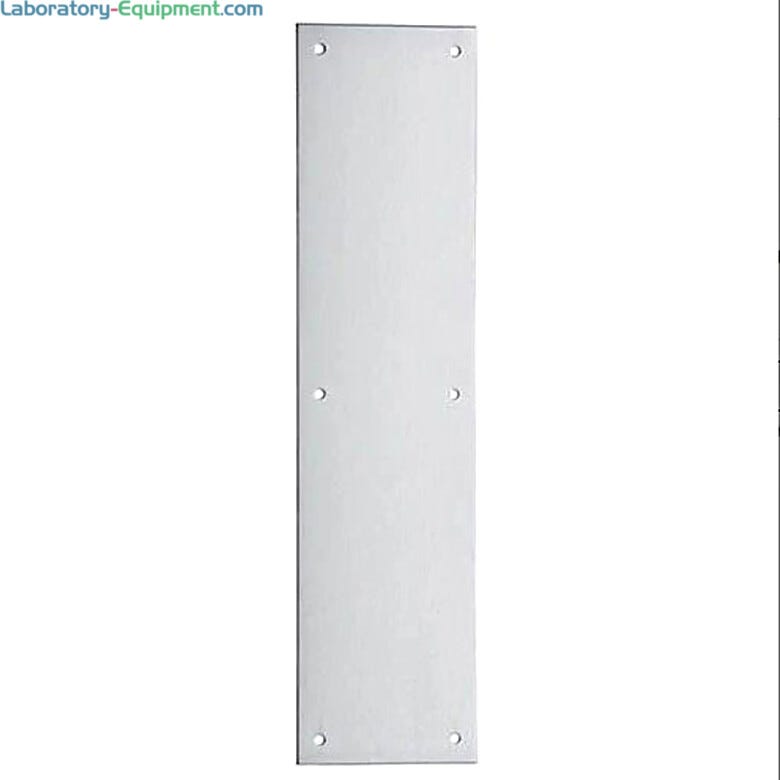 Built for versatile use on interior and exterior doors, this push plate delivers reliable performance across a wide range of environments  |  5050-44 displayed