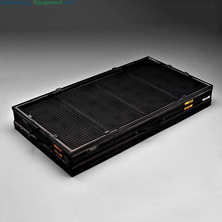 Neutrodine filters are carbon filters that utilize multiple layers of technology to transform molecules, allowing the simultaneous adsorption of solvents, acids  |  3652-88 displayed