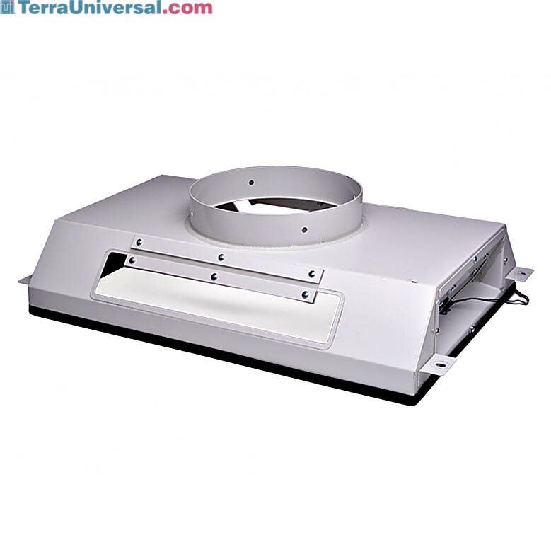 Use Ventus Canopy Connection Kit to thimble duct Labconco Class II Type A2 Biosafety Cabinets