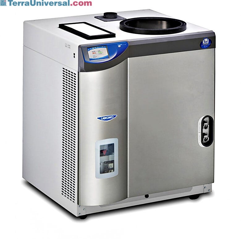 FreeZone 6 Liter Console -50C Freeze Dryer by Labconco for aqueous samples; removes 4L of water in 24 hours  |  6923-PP-02 displayed