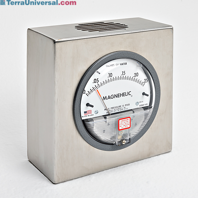Stainless Steel gauge box, 6.5