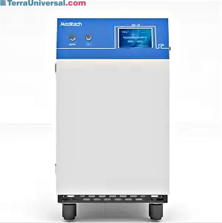 All-In-One, Small-Scale MD10A PSA Oxygen Generator by Atlas Copco with a 7.5 to 21.2 flow rate and up to 95% purity ideal for small scale applications