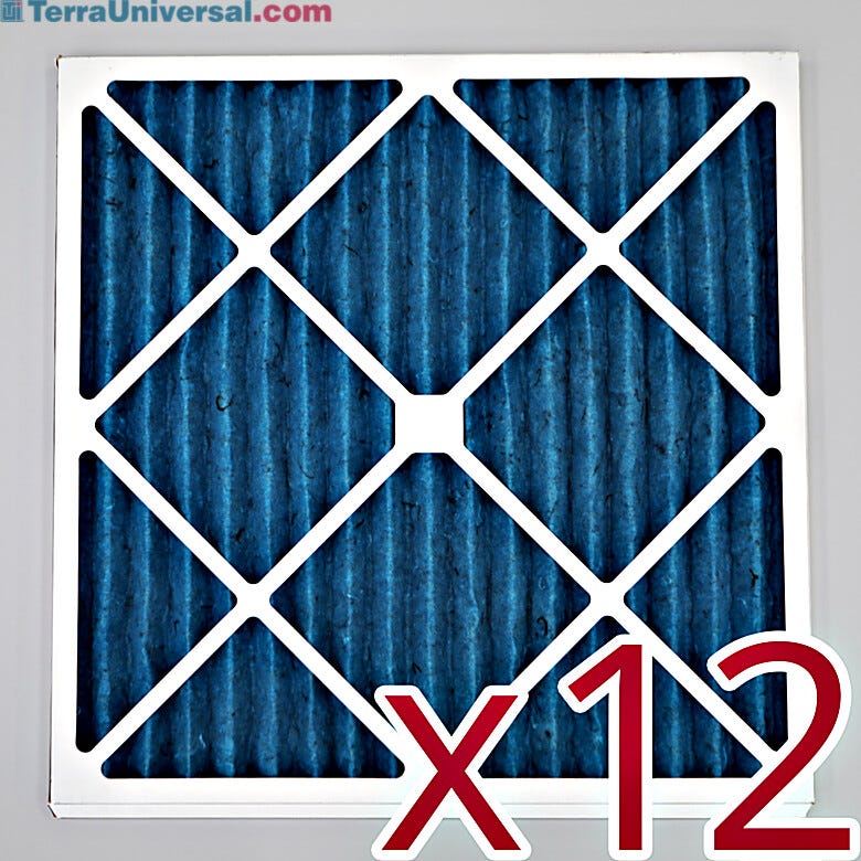 MERV 7 pre-filter for Terra Fan Filter Units (FFUs), 12 pack  |  6603-84 displayed