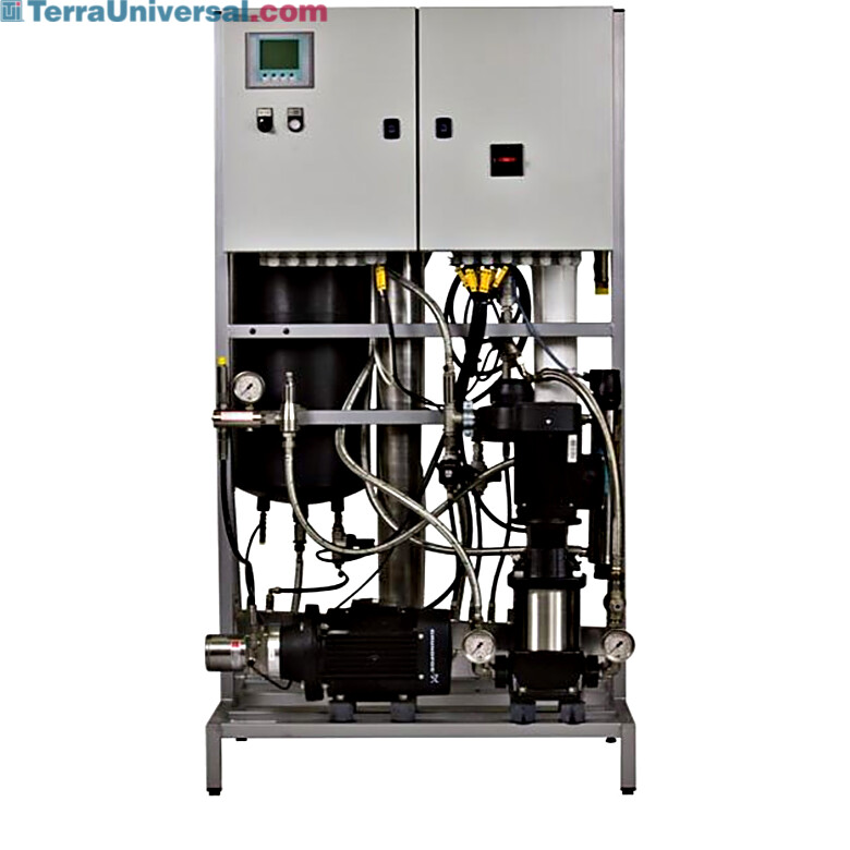 Condair MLP RO models are equipped with a reverse osmosis unit that filters out 95-98% of all minerals and bacteria for hygienic water fogging  |  1717-PP-09 displayed
