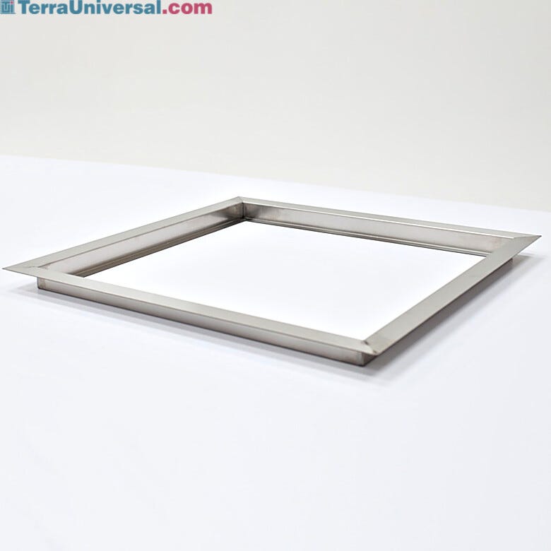 Holds fan filter units secure in rigid ceilings without a T-bar grid.  |  6604-00 displayed