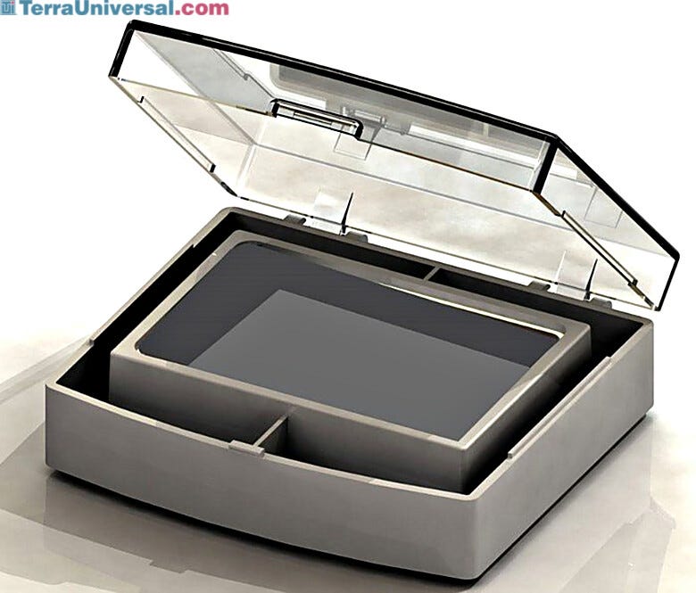 Contains precision contoured wells for uniform thermal transfer | 2824-14 displayed