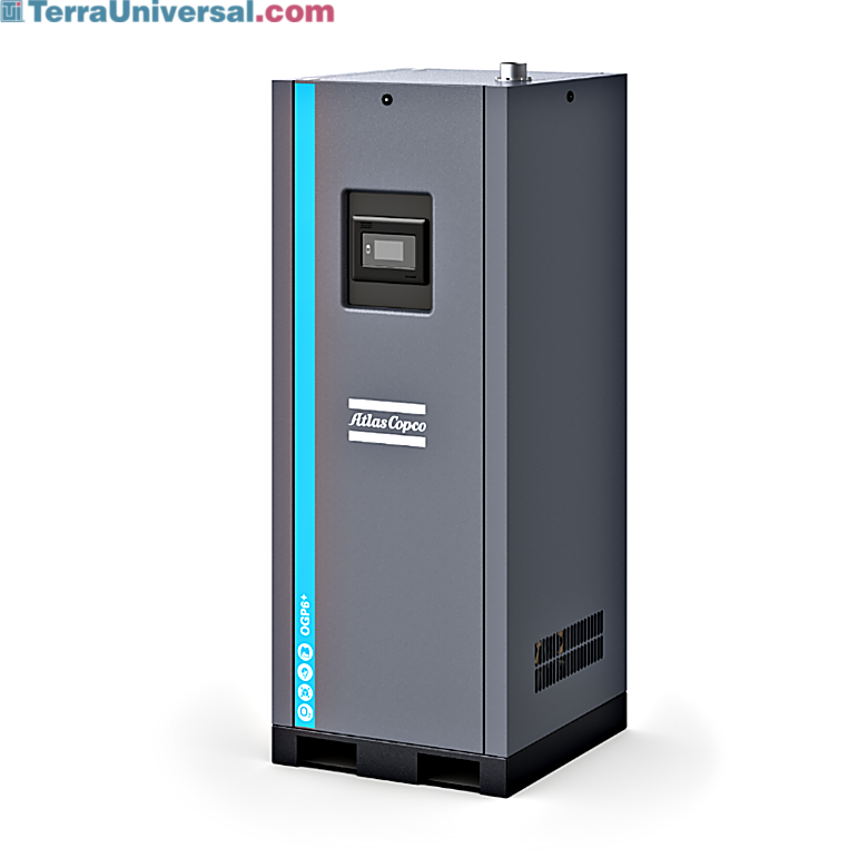 Plug-and-Play OGP+ Onsite PSA Oxygen Generators by Atlas Copco deliver up to 70% energy savings and requires 30% less air feed  |  1989-PP-03 displayed