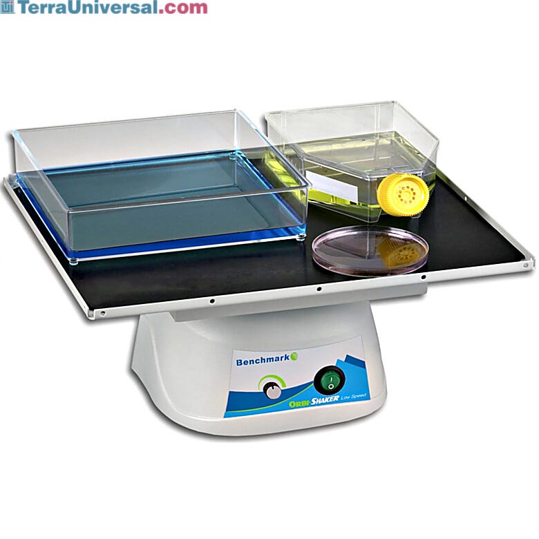 Benchmark Scientific’s Orbi-Blotter™ performs low-speed orbital shaking for gentle mixing and agitation applications | 2817-12 displayed